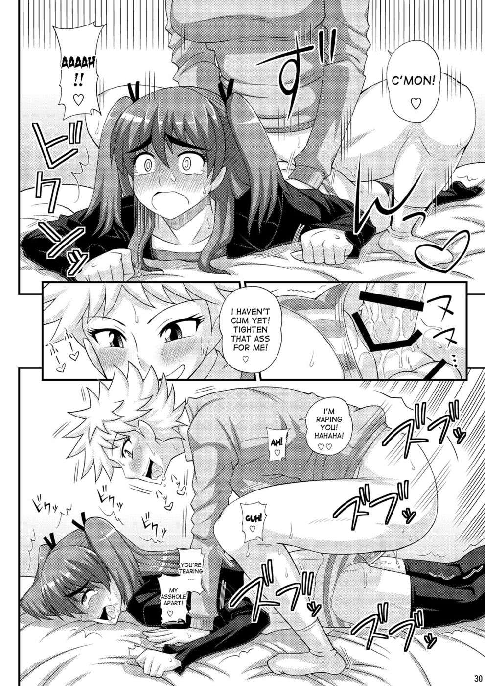 Hentai Manga Comic-Futanari Musume ni Okasarechau !-Read-30